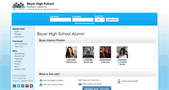 Desktop Screenshot of beyerhighschool.org
